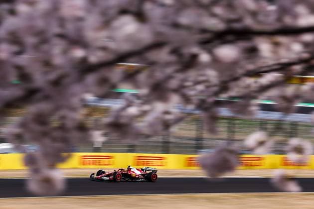 F1 - JAPANESE GRAND PRIX 2025 44 HAMILTON Lewis (gbr), Scuderia Ferrari SF-25, action during the Formula 1 Lenovo Japanese Grand Prix 2025, 3rd round of the 2025 FIA Formula One World Championship, WM, Weltmeisterschaft from April 4 to 6, 2025 on the Suzuka Circuit, in Suzuka, Japan - SuzukaJapan  Copyright: xEricxAlonsox