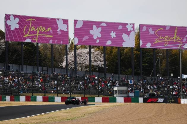 F1 - JAPANESE GRAND PRIX 2025 44 HAMILTON Lewis (gbr), Scuderia Ferrari SF-25, action during the Formula 1 Lenovo Japanese Grand Prix 2025, 3rd round of the 2025 FIA Formula One World Championship, WM, Weltmeisterschaft from April 4 to 6, 2025 on the Suzuka Circuit, in Suzuka, Japan - SuzukaJapan  Copyright: xANTONINxVINCENTx
