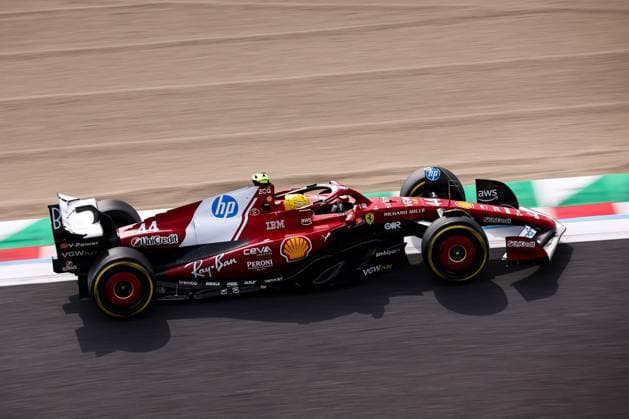 F1 - JAPANESE GRAND PRIX 2025 44 HAMILTON Lewis (gbr), Scuderia Ferrari SF-25, action during the Formula 1 Lenovo Japanese Grand Prix 2025, 3rd round of the 2025 FIA Formula One World Championship, WM, Weltmeisterschaft from April 4 to 6, 2025 on the Suzuka Circuit, in Suzuka, Japan - SuzukaJapan  Copyright: xEricxAlonsox