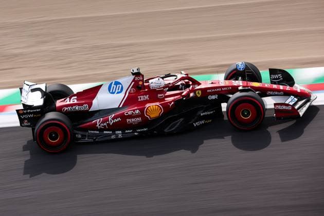 F1 - JAPANESE GRAND PRIX 2025 16 LECLERC Charles (mco), Scuderia Ferrari SF-25, action during the Formula 1 Lenovo Japanese Grand Prix 2025, 3rd round of the 2025 FIA Formula One World Championship, WM, Weltmeisterschaft from April 4 to 6, 2025 on the Suzuka Circuit, in Suzuka, Japan - SuzukaJapan  Copyright: xEricxAlonsox