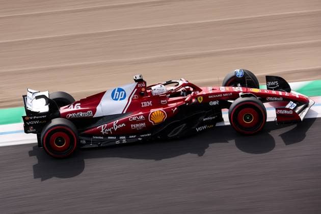 F1 - JAPANESE GRAND PRIX 2025 16 LECLERC Charles (mco), Scuderia Ferrari SF-25, action during the Formula 1 Lenovo Japanese Grand Prix 2025, 3rd round of the 2025 FIA Formula One World Championship, WM, Weltmeisterschaft from April 4 to 6, 2025 on the Suzuka Circuit, in Suzuka, Japan - SuzukaJapan  Copyright: xEricxAlonsox