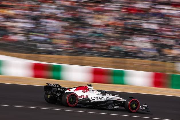 F1 - JAPANESE GRAND PRIX 2025 01 VERSTAPPEN Max (nld), Red Bull Racing RB21, action during the Formula 1 Lenovo Japanese Grand Prix 2025, 3rd round of the 2025 FIA Formula One World Championship, WM, Weltmeisterschaft from April 4 to 6, 2025 on the Suzuka Circuit, in Suzuka, Japan - SuzukaJapan  Copyright: xEricxAlonsox
