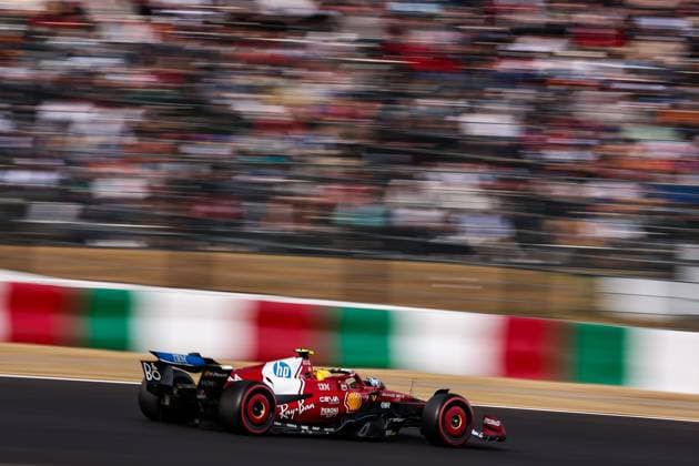 F1 - JAPANESE GRAND PRIX 2025 44 HAMILTON Lewis (gbr), Scuderia Ferrari SF-25, action during the Formula 1 Lenovo Japanese Grand Prix 2025, 3rd round of the 2025 FIA Formula One World Championship, WM, Weltmeisterschaft from April 4 to 6, 2025 on the Suzuka Circuit, in Suzuka, Japan - SuzukaJapan  Copyright: xEricxAlonsox