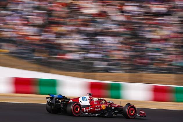 F1 - JAPANESE GRAND PRIX 2025 16 LECLERC Charles (mco), Scuderia Ferrari SF-25, action during the Formula 1 Lenovo Japanese Grand Prix 2025, 3rd round of the 2025 FIA Formula One World Championship, WM, Weltmeisterschaft from April 4 to 6, 2025 on the Suzuka Circuit, in Suzuka, Japan - SuzukaJapan  Copyright: xEricxAlonsox