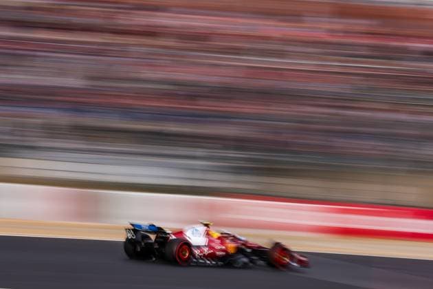 F1 - JAPANESE GRAND PRIX 2025 44 HAMILTON Lewis (gbr), Scuderia Ferrari SF-25, action during the Formula 1 Lenovo Japanese Grand Prix 2025, 3rd round of the 2025 FIA Formula One World Championship, WM, Weltmeisterschaft from April 4 to 6, 2025 on the Suzuka Circuit, in Suzuka, Japan - SuzukaJapan  Copyright: xEricxAlonsox