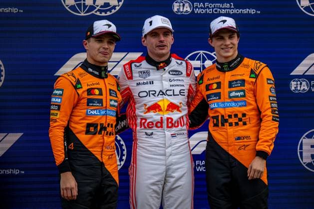 SUZUKA, JAPAN: Max Verstappen, racing for the Red Bull Racing team during the 2025 Formula 1 Japanese Grand Prix at the Suzuka International Racing Course in Suzuka, Japan