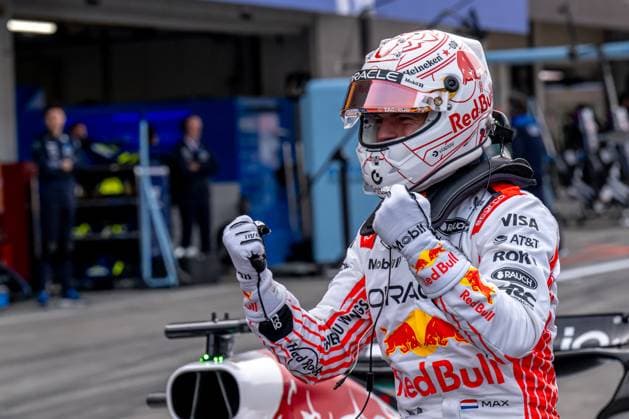 SUZUKA, JAPAN: Max Verstappen, racing for the Red Bull Racing team during the 2025 Formula 1 Japanese Grand Prix at the Suzuka International Racing Course in Suzuka, Japan