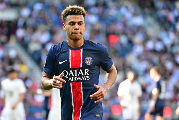 Match de Ligue 1 McDonald s opposant le Paris Saint-Germain (PSG) à Angers (1-0) au Parc des Princes à Paris Desire Doué lors du match de Ligue 1 McDonald s opposant le Paris Saint-Germain (PSG) au SCO Angers (1-0) au Parc des Princes à Paris, France, le 5 avril 2025. Christian Liewig Bestimage French L1 football match between Paris Saint-Germain (PSG) and SCO Angers at Parc des Princes stadium in Paris, France on April 05, 2025. Paris France  Copyright: xChristianxLiewigx xBestimagexChristianxLiewigx xBestimagex