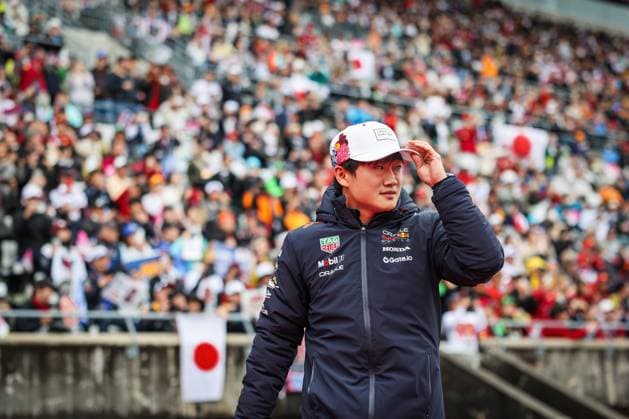 F1 - JAPANESE GRAND PRIX 2025 TSUNODA Yuki (jap), Red Bull Racing RB21, portrait, during the Formula 1 Lenovo Japanese Grand Prix 2025, 3rd round of the 2025 FIA Formula One World Championship, WM, Weltmeisterschaft from April 4 to 6, 2025 on the Suzuka Circuit, in Suzuka, Japan - SuzukaJapan  Copyright: xANTONINxVINCENTx