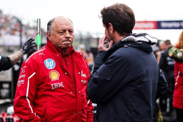 F1 - JAPANESE GRAND PRIX 2025 VASSEUR FrÃ dÃ ric (fra), Team Principal & General Manager of the Scuderia Ferrari, portrait during the Formula 1 Lenovo Japanese Grand Prix 2025, 3rd round of the 2025 FIA Formula One World Championship, WM, Weltmeisterschaft from April 4 to 6, 2025 on the Suzuka Circuit, in Suzuka, Japan - SuzukaJapan  Copyright: xEricxAlonsox