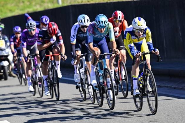 Belgian Victor Vercouillie of Team Flanders Baloise pictured in action during the men s race of the Ronde van Vlaanderen Tour des Flandres Tour of Flanders one day cycling race, 268,9km from Brugge to Oudenaarde, Sunday 06 April 2025. DIRKxWAEM  x119570382x