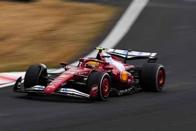 F1 - JAPANESE GRAND PRIX 2025 44 HAMILTON Lewis (gbr), Scuderia Ferrari SF-25, action during the Formula 1 Lenovo Japanese Grand Prix 2025, 3rd round of the 2025 FIA Formula One World Championship, WM, Weltmeisterschaft from April 4 to 6, 2025 on the Suzuka Circuit, in Suzuka, Japan - SuzukaJapan  Copyright: xEricxAlonsox
