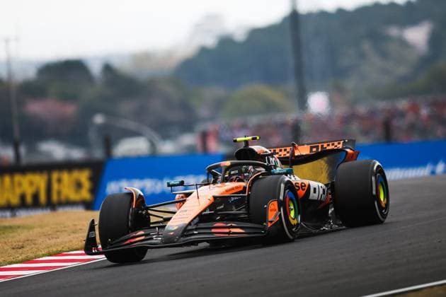 F1 - JAPANESE GRAND PRIX 2025 04 NORRIS Lando (gbr), McLaren F1 Team MCL39, action during the Formula 1 Lenovo Japanese Grand Prix 2025, 3rd round of the 2025 FIA Formula One World Championship, WM, Weltmeisterschaft from April 4 to 6, 2025 on the Suzuka Circuit, in Suzuka, Japan - SuzukaJapan  Copyright: xEricxAlonsox