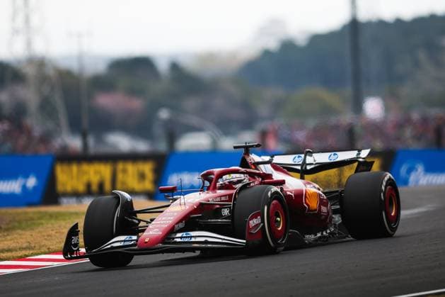 F1 - JAPANESE GRAND PRIX 2025 16 LECLERC Charles (mco), Scuderia Ferrari SF-25, action during the Formula 1 Lenovo Japanese Grand Prix 2025, 3rd round of the 2025 FIA Formula One World Championship, WM, Weltmeisterschaft from April 4 to 6, 2025 on the Suzuka Circuit, in Suzuka, Japan - SuzukaJapan  Copyright: xEricxAlonsox