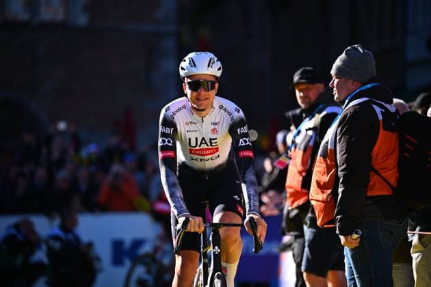 Ronde van Vlaanderen 2025 - Men Elite OUDENAARDE, BELGIUM - APRIL 06 : Vermeersch Florian (BEL) of UAE Team Emirates - XRG pictured during the 109th edition of the Ronde van Vlaanderen, an UCI World Tour cycling race for Men Elite with start in Bruges and finish in Oudenaarde after 268,9 km on April 6, 2025 in Oudenaarde, Belgium, 06 04 2025 Oudenaarde Belgium  Copyright: xTomasxSiskx