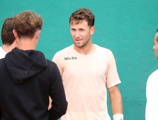 Qualifications Rolex MC Masters PHOTOPQR NICE MATIN Dylan Meiffret ; Monaco ; 06 04 2025 ; Deuxieme jour de qualifications au Rolex Monte-Carlo Masters. ICI : Casper RUUD a l entrainement Rolex Monte-Carlo Masters at Monte-Carlo Country Club on April 6, 2025 Monaco France  Copyright: xPHOTOPQR NICExMATIN MAXPPPxDylanxMeiffretx 20250406NIM4280 20250406NIM4280