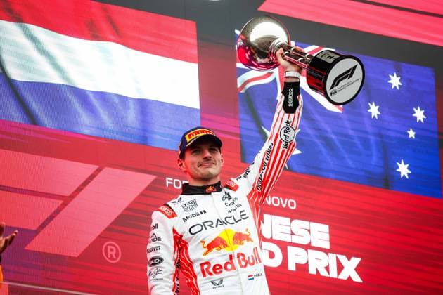 F1 - JAPANESE GRAND PRIX 2025 VERSTAPPEN Max (ned), Red Bull Racing RB21, portrait during the Formula 1 Lenovo Japanese Grand Prix 2025, 3rd round of the 2025 FIA Formula One World Championship, WM, Weltmeisterschaft from April 4 to 6, 2025 on the Suzuka Circuit, in Suzuka, Japan - SuzukaJapan  Copyright: xFLORENTxGOODENx