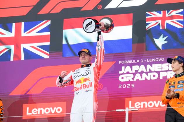 FORMULA 1 LENOVO JAPANESE GRAND PRIX 2025 Kohei Hirota OVERTAKE MAXPPP - Suzuka 06 04 2025 01 VERSTAPPEN Max (nld), Red Bull Racing, portrait during the Formula 1 Lenovo Japanese Grand Prix 2025, the 3rd round of the 2025 FIA Formula 1 World Championship, WM, Weltmeisterschaft at the Suzuka Circuit from April 3 to 6, 2025, in Suzuka, Japan Suzuka Japan  Copyright: xOVERTAKE MAXPPP MAXPPPxKoheixHirotax OVT202504064243 OVT202504064243