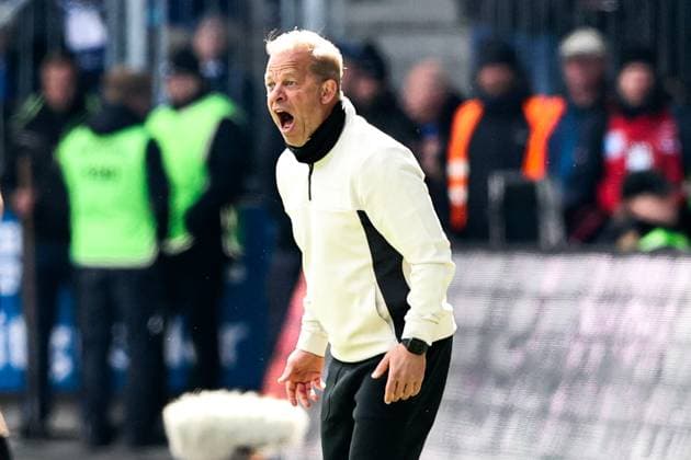 Trainer Markus Anfang (1. FC Kaiserslautern) - 2. Fußball Bundesliga Saison 2024-2025 1. FC Magdeburg vs. 1. FC Kaiserslautern in der Avnet Arena in Magdeburg - Fußball,Mann,Männer,Deutschland,06.04.2025