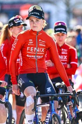 Ronde van Vlaanderen 2025 - Women Elite OUDENAARDE, BELGIUM - APRIL 06 : Pieterse Puck of Fenix-Deceuninck before the start of the race pictured during the 22th edition of the Ronde van Vlaanderen for Women Elite, an UCI Women s World Tour cycling race organized by Flanders Classics with start and finish in Oudenaarde after 168,8 km on April 6, 2025 in Oudenaarde, Belgium, 06 04 2025 Oudenaarde Belgium  Copyright: xGregoryxVanxGansenx