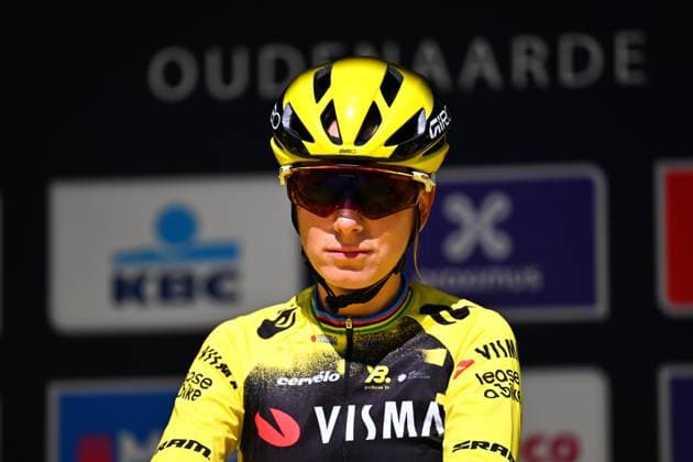 Ronde van Vlaanderen 2025 - Women Elite OUDENAARDE, BELGIUM - APRIL 06 : Ferrand-Prevot Pauline of Team Visma Lease a Bike pictured during the 22th edition of the Ronde van Vlaanderen for Women Elite, an UCI Women s World Tour cycling race organized by Flanders Classics with start and finish in Oudenaarde after 168,8 km on April 6, 2025 in Oudenaarde, Belgium, 06 04 2025 Oudenaarde Belgium  Copyright: xTomasxSiskx