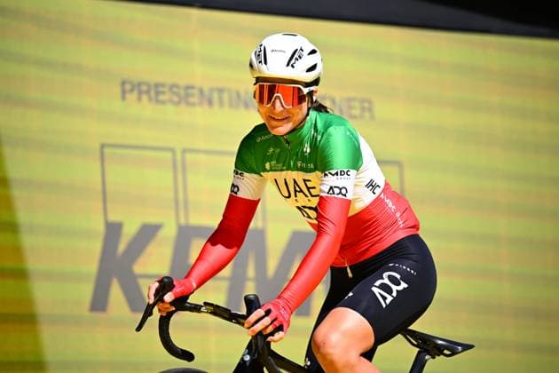 Ronde van Vlaanderen 2025 - Women Elite OUDENAARDE, BELGIUM - APRIL 06 : Longo Borghini Elisa of UAE Team ADQ pictured during the 22th edition of the Ronde van Vlaanderen for Women Elite, an UCI Women s World Tour cycling race organized by Flanders Classics with start and finish in Oudenaarde after 168,8 km on April 6, 2025 in Oudenaarde, Belgium, 06 04 2025 Oudenaarde Belgium  Copyright: xTomasxSiskx