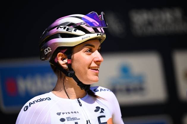 Ronde van Vlaanderen 2025 - Women Elite OUDENAARDE, BELGIUM - APRIL 06 : Gasparrini Eleonora Camilla of UAE Team ADQ pictured during the 22th edition of the Ronde van Vlaanderen for Women Elite, an UCI Women s World Tour cycling race organized by Flanders Classics with start and finish in Oudenaarde after 168,8 km on April 6, 2025 in Oudenaarde, Belgium, 06 04 2025 Oudenaarde Belgium  Copyright: xTomasxSiskx
