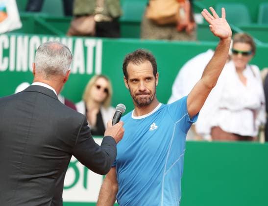 Qualifications Rolex MC Masters PHOTOPQR NICE MATIN Dylan Meiffret ; Monaco ; 06 04 2025 ; Deuxieme jour de qualifications au Rolex Monte-Carlo Masters. ICI : Richard Gasquet remporte son match contre Matteo-Arnaldi en en 3 sets et 2h34min Rolex Monte-Carlo Masters at Monte-Carlo Country Club on April 6, 2025 Monaco France  Copyright: xPHOTOPQR NICExMATIN MAXPPPxDylanxMeiffretx 20250406NIM5011 20250406NIM5011