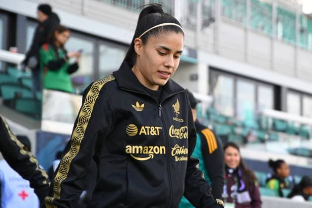 RECORD DATE NOT STATED Seleccion Mexicana Femenil 2025 Mexico vs Jamaica Lizbeth Ovalle of Mexico during the womens friendly match between (Mexican national team, Nationalteam Mexico and Jamaica at CPKC Stadium, on April 05, 2025 in Kansas City, Missouri, United States. KANSAS CITY MISSOURI UNITED STATES  Copyright: xPabloxGonzalezx 20250405154321_SMF_AM_MEX_JAM_OVALLE20