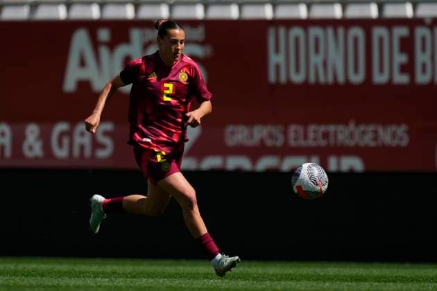 Germany v Norway - Women s Under23 Tournament Final Carlotta Wamser of Germany and Eintracht Frankfurtduring the Women s Under23 Tournament Final between Germany Women s U23 and Norway Women s U23 at Estadio Enrique Roca on April 7, 2025 in Murcia, Spain. Murcia Spain  Copyright: xJosexBretonx originalFilename:bretonhernandez-germanyv250407_npqc1.jpg