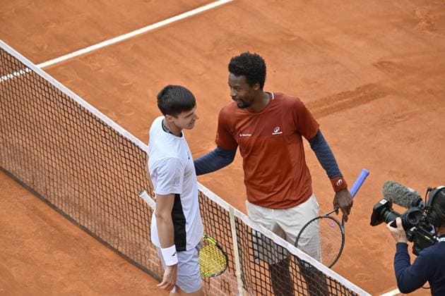 Tennis : Rolex Monte Carlo Masters 2025 - ATP, Tennis Herren - 07 04 2025 Tennis : Rolex Monte Carlo Masters 2025 - Atp - GaÃ«l Monfils Monaco  Copyright: xChryslenexCaillaudx