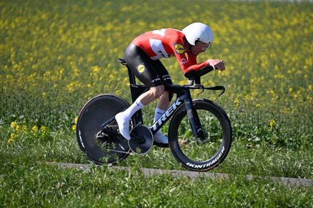 07-04-2025 Itzulia Basque Country; Tappa 01 Vitoria Gasteiz - Baskonia Alaves; 2025, Lidl - Trek; Skjelmose Jensen, Mattias; 