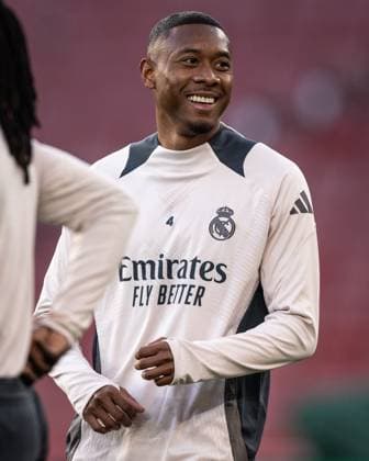 Real Madrid training session Mbappe in action during the training session at the Emirates stadium, in London, UK, today April 7, 2025. Copyright: xx 0L3A2347