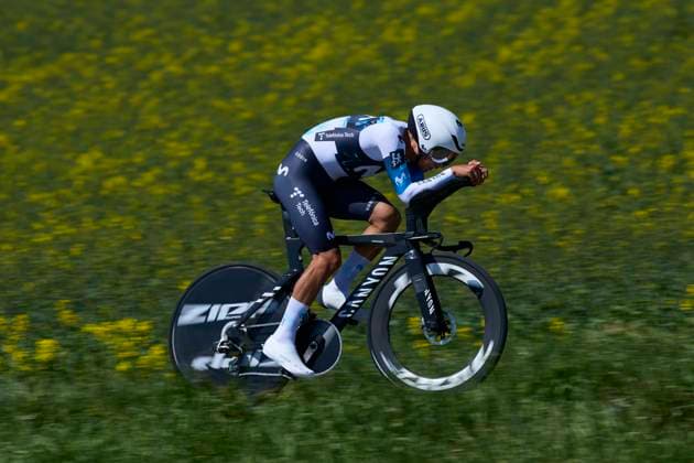 64th Itzulia Basque Country 2025 - Stage 1 Nelson Oliveira of Movistar competes during the 64th Itzulia Basque Country 2025, Stage 1 a 16,5km individual time trial stage from Vitoria-Gasteiz Ð Baskonia-Alaves UCIWT at Vitoria on April 7, 2025, in Vitoria, Spain. Vitoria Vitoria Basque Country Spain 0067RL_ITZ2K25__L1_1126 Copyright: xRicardoxLarreinax
