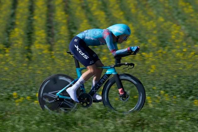 64th Itzulia Basque Country 2025 - Stage 1 Ide Schelling of Astana Qazaqstan Team competes during the 64th Itzulia Basque Country 2025, Stage 1 a 16,5km individual time trial stage from Vitoria-Gasteiz Ð Baskonia-Alaves UCIWT at Vitoria on April 7, 2025, in Vitoria, Spain. Vitoria Vitoria Basque Country Spain 0145RL_ITZ2K25__L1_4196 Copyright: xRicardoxLarreinax