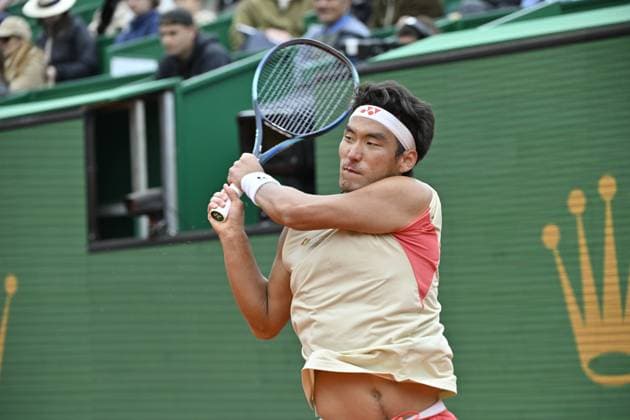 Tennis : Rolex Monte Carlo Masters 2025 - ATP, Tennis Herren - 07 04 2025 Tennis : Rolex Monte Carlo Masters 2025 - Atp -Bu Yunchaokete Monaco  Copyright: xChryslenexCaillaudx