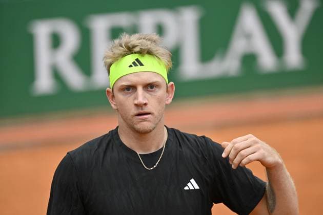 Tennis : Rolex Monte Carlo Masters 2025 - ATP, Tennis Herren - 07 04 2025 Tennis : Rolex Monte Carlo Masters 2025 - Atp - Alejandro Davidovich Fokina Monaco  Copyright: xChryslenexCaillaudx