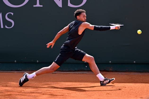 Atkinson Monza Open 2025 Paul Jubb of Great Britain participates in the ATP, Tennis Herren Challenger Atkinson Monza Open 2025 at Villa Reale Tennis in Monza, Italy, on April 8, 2023. Monza Italy  Copyright: xMichelexMaravigliax originalFilename:maraviglia-tennisat250408_npC4j.jpg