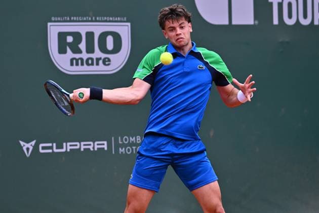 Atkinson Monza Open 2025 Arthur Gea of France participates in the ATP, Tennis Herren Challenger Atkinson Monza Open 2025 at Villa Reale Tennis in Monza, Italy, on April 8, 2023. Monza Italy  Copyright: xMichelexMaravigliax originalFilename:maraviglia-tennisat250408_npq7B.jpg
