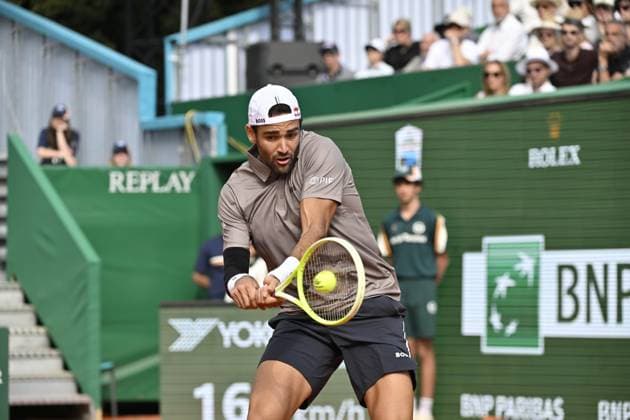 Tennis : Rolex Monte Carlo Masters 2025 - ATP, Tennis Herren - 08 04 2025 Tennis : Rolex Monte Carlo Masters 2025 - Atp - Matteo Berrettini Monaco  Copyright: xChryslenexCaillaudx