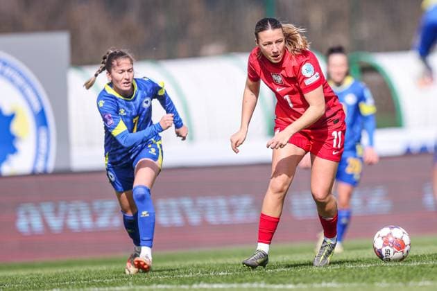 Fußball, Frauen, Nations League, Bosnien-Herzegowina - Polen 08.04.2025 ZENICA, BOSNIA I HERZEGOWINA PILKA NOZNA KOBIET ( WOMEN S FOOTBALL) LIGA NARODOW UEFA KOBIET ( NATION S WOMENS UEFA LEAGUE 2025 ) MECZ BOSNIA I HERZEGOWINA - POLSKA ( BOSNA AND HERZEGOVINA - POLAND ) NZ TANJA PAWOLLEK FOTO LUKASZ GROCHALA CYFRASPORT NEWSPIX.PL --- Newspix.pl  20250408CSLG0114