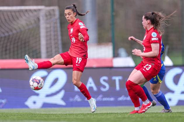 Fußball, Frauen, Nations League, Bosnien-Herzegowina - Polen 08.04.2025 ZENICA, BOSNIA I HERZEGOWINA PILKA NOZNA KOBIET ( WOMEN S FOOTBALL) LIGA NARODOW UEFA KOBIET ( NATION S WOMENS UEFA LEAGUE 2025 ) MECZ BOSNIA I HERZEGOWINA - POLSKA ( BOSNA AND HERZEGOVINA - POLAND ) NZ NATALIA PADILLA FOTO LUKASZ GROCHALA CYFRASPORT NEWSPIX.PL --- Newspix.pl  20250408CSLG0122