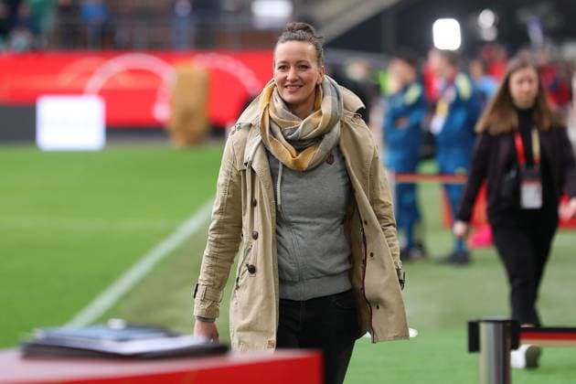 Deutschland - Schottland, DFB Frauen Wolfsburg, 08.04.2025, Fussball, UEFA Women s Nations League 2025, Deutschland - Schottland, Almuth Schult Wolfsburg