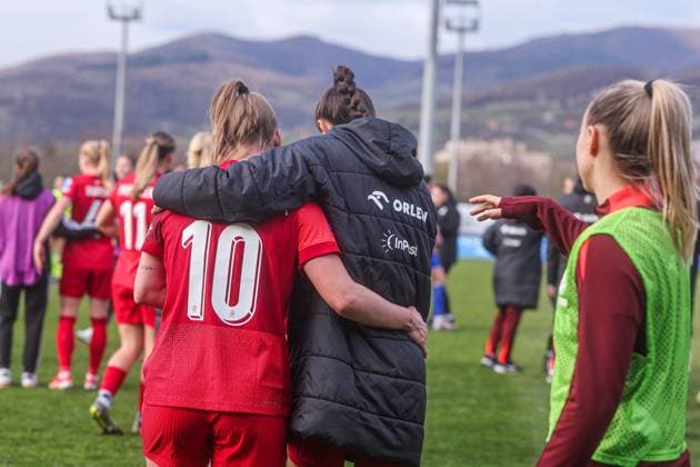 Fußball, Frauen, Nations League, Bosnien-Herzegowina - Polen 08.04.2025 ZENICA, BOSNIA I HERZEGOWINA PILKA NOZNA KOBIET ( WOMEN S FOOTBALL) LIGA NARODOW UEFA KOBIET ( NATION S WOMENS UEFA LEAGUE 2025 ) MECZ BOSNIA I HERZEGOWINA - POLSKA ( BOSNA AND HERZEGOVINA - POLAND ) NZ WERONIKA ZAWISTOWSKA FOTO LUKASZ GROCHALA CYFRASPORT NEWSPIX.PL --- Newspix.pl  20250408CSLG0351