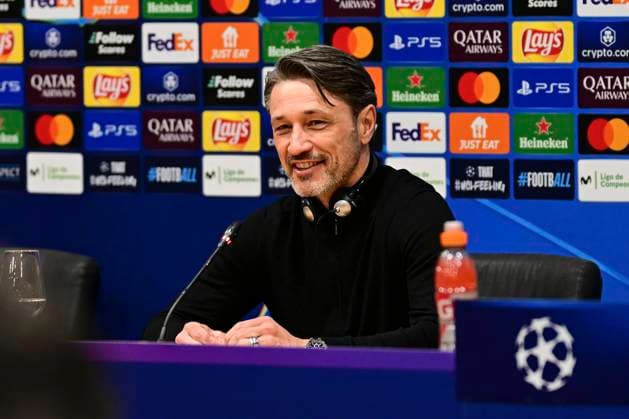 Sport Bilder des Tages Cheftrainer Niko Kovac (Borussia Dortmund), Pressekonferenz vor FC Barcelona, Barca vs. Borussia Dortmund, Fussball, Champions League, Achtelfinale, 08.04.2025 Barcelona Katalonien Spanien