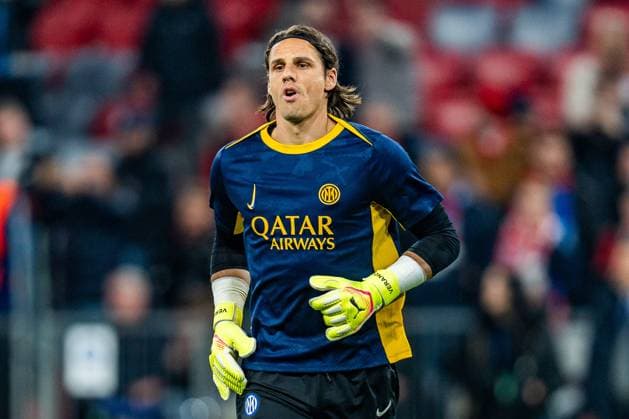 08.04.2025, FC Bayern München vs. Inter Mailand, UEFA Champions League, Viertelfinale-Hinspiel Yann Sommer (Inter Mailand, 1) Copyright: xBahhoxKarax