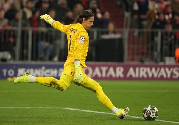 08.04..2025, Champions League, FC Bayern Muenchen vs Inter Mailand, Allianz Arena Muenchen, Fussball im Bild: Yann Sommer (Inter Mailand)