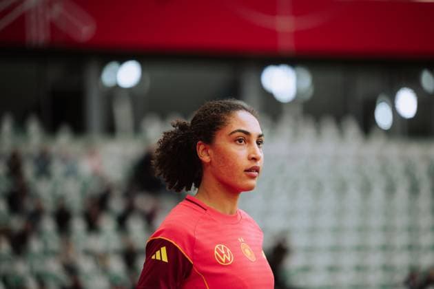 08.03.25, Frauen, Fussball, UEFA Womens Nations League, 4. Spieltag, Gruppenphase, Saison 2025, Deutschland - Schottland Cora Zicai 14 (Deutschland) Wolfsburg Volkswagen Arena Niedersachsen Deutschland