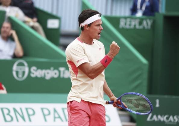 Rolex Monte-Carlo Masters PHOTOPQR NICE MATIN Dylan Meiffret ; Monaco ; 09 04 2025 ; Rolex Monte-Carlo Masters. ICI : Daniel Altmaier lors de son match contre Richard Gasquet Monaco France  Copyright: xPHOTOPQR NICExMATIN MAXPPPxDylanxMeiffretx 20250409NIM1258 20250409NIM1258
