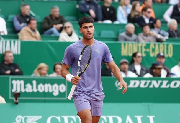 Rolex Monte-Carlo Masters PHOTOPQR NICE MATIN Dylan Meiffret ; Monaco ; 09 04 2025 ; Rolex Monte-Carlo Masters. ICI : Carlos Alcaraz Monaco France  Copyright: xPHOTOPQR NICExMATIN MAXPPPxDylanxMeiffretx 20250409NIM1980 20250409NIM1980